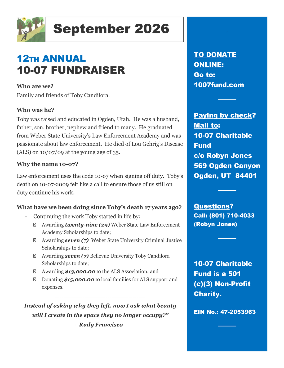 10-07 Donation